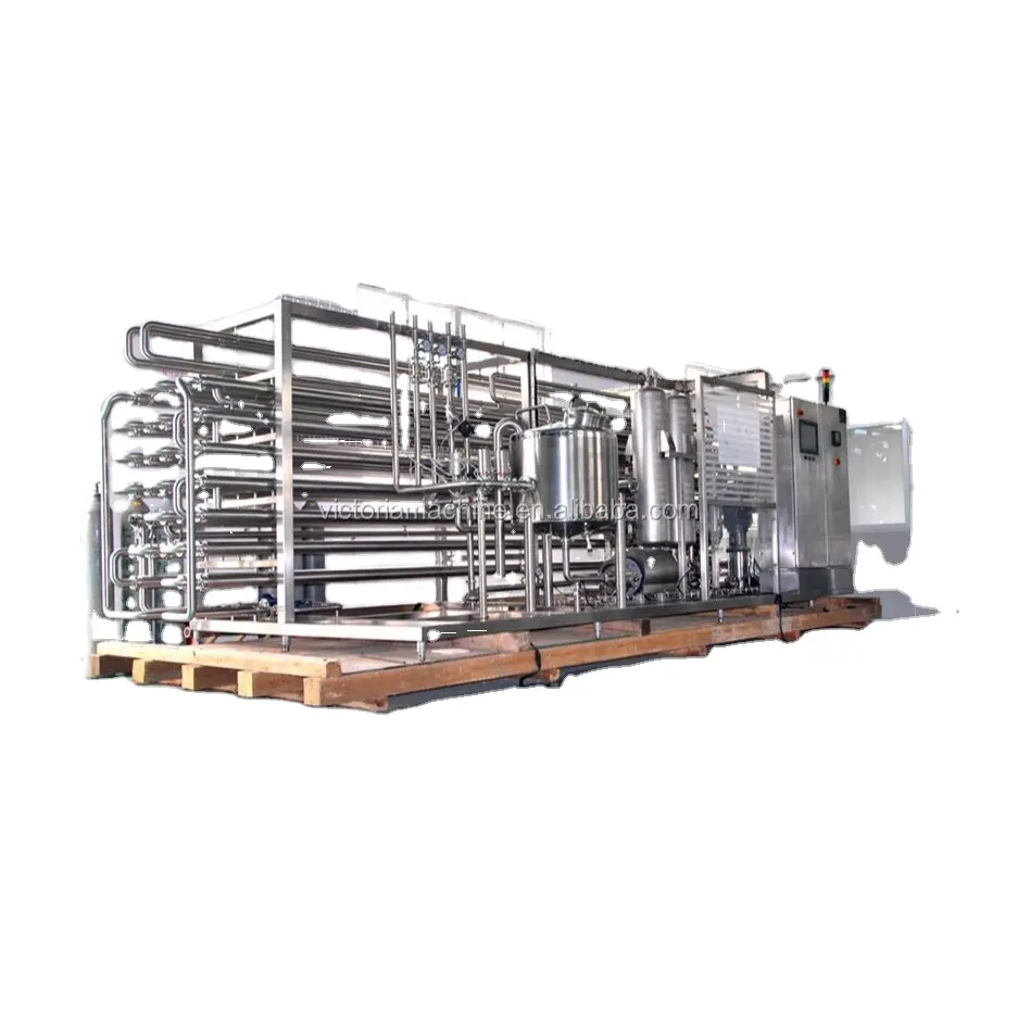 High Quality Cost-Effective Milk UHT Plate Sterilizer Milk Pasteurizer Processing Machine Line