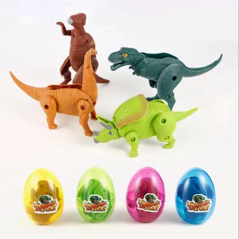 Magic Egg Hatch Dinosaurs Toy for Boy Girl Dino Fans 4 Different Hatching Eggs Dinosaur Figure Toys 3+ Year Old Kids