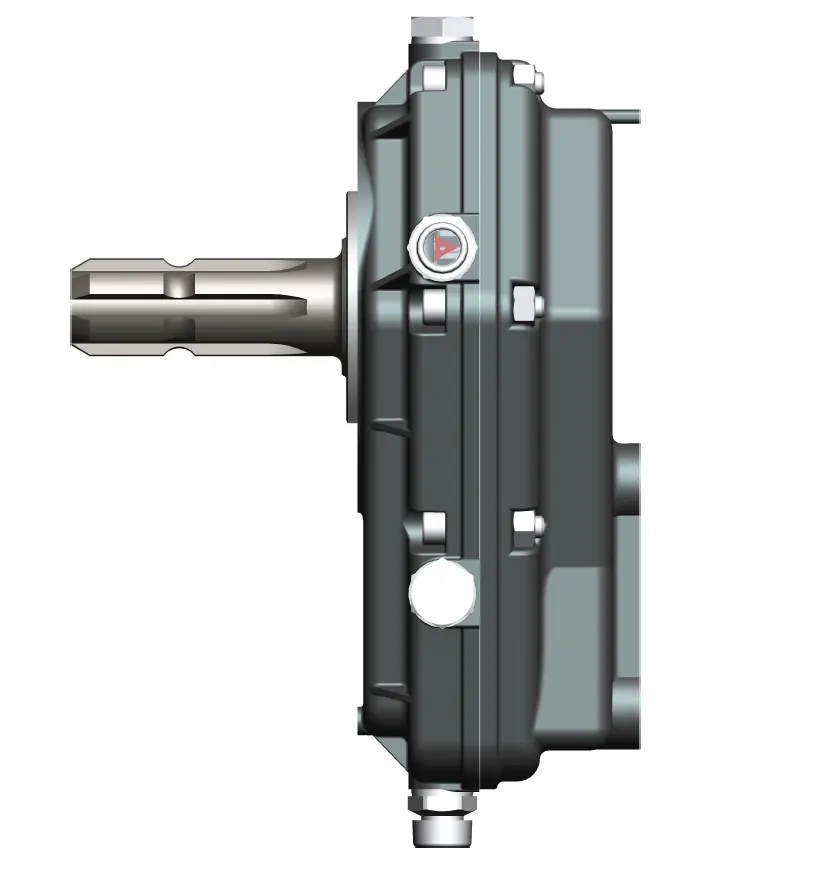 Cast-iron multiplier KMT720 series gearbox