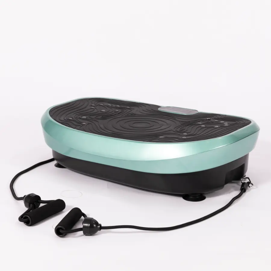 2022 Fitness Machine Vibration Plate Hot Gym Equipment Luxurious Crazy Fit Massage With Resistance Bands