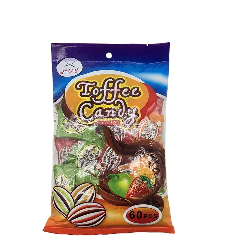 Factory sale various fruity toffee soft milk dulces toffee candy