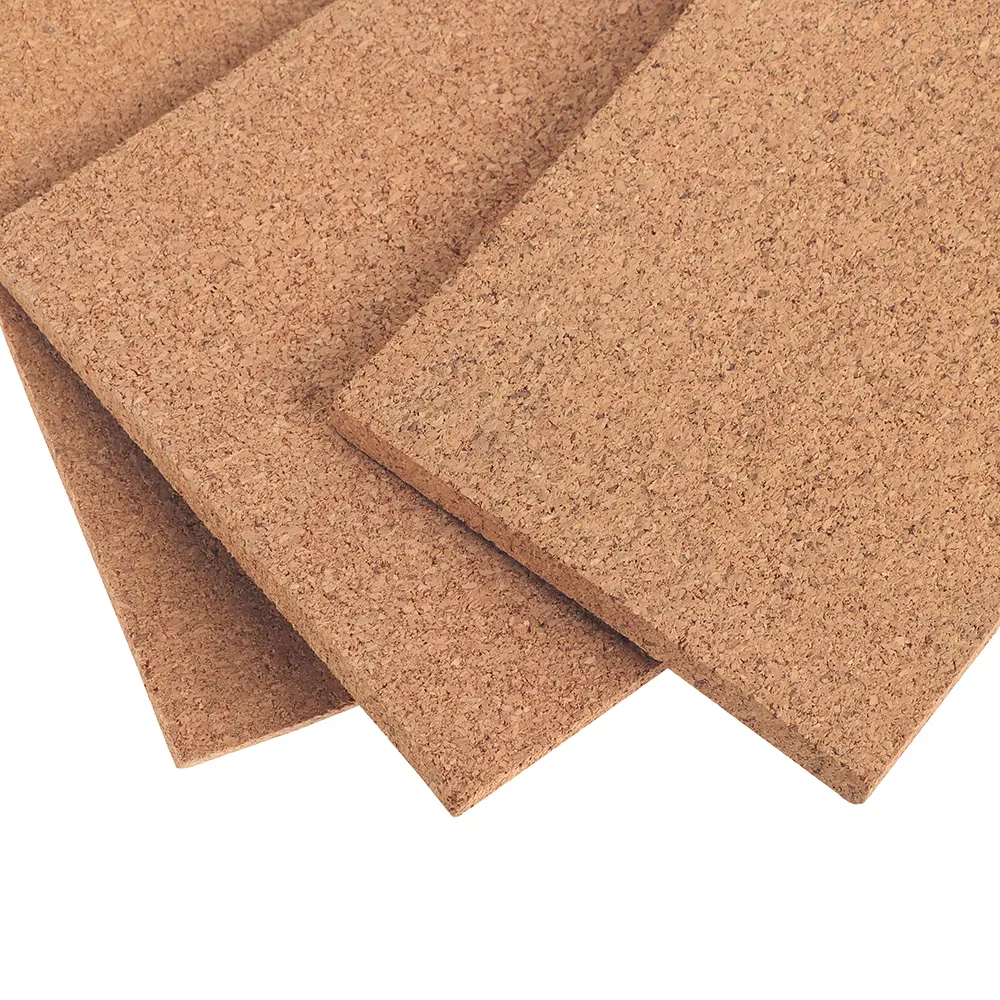 Wholesale Natural Color Portugal high-density 6mm customized 90 x 60 CM cork  board sheets