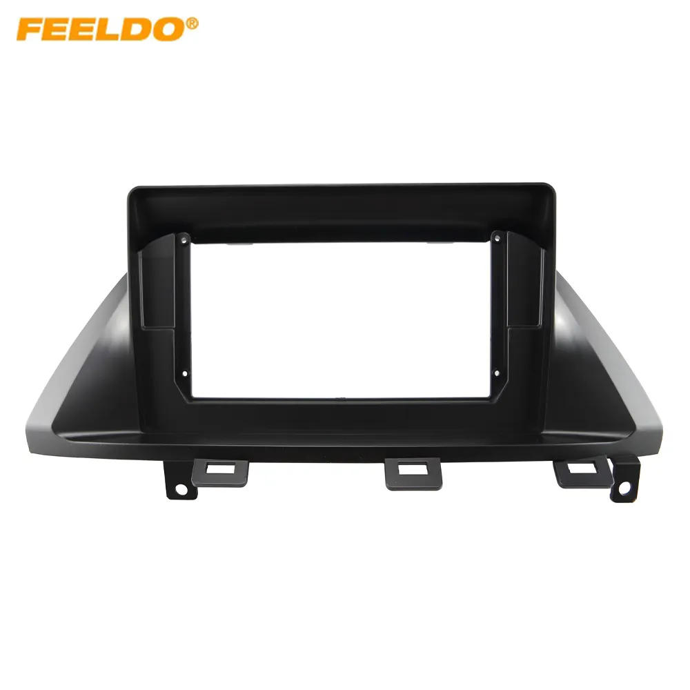 Car Radio Stereo 2Din Fascia Frame for Honda Odyssey 05-10 (LHD,American Version) 10.1" Big Screen Audio Dashboard Panel Mount T