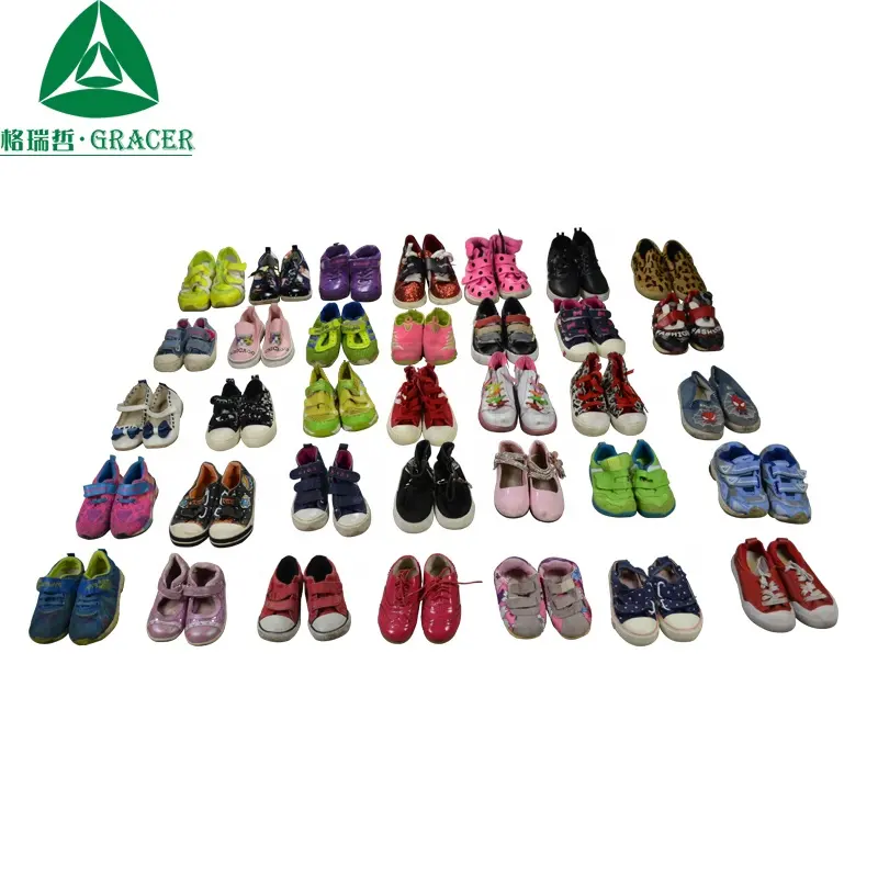 Грейс оптовая продажа подержанных товаров Смешанная детская обувь оптом продажа подержанная детская обувь на шнуровке