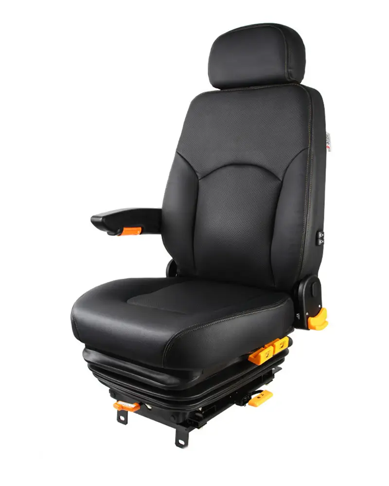 Heavy truck driver seat comfortable collapsible space saving heavy mechanical suspension truck seat