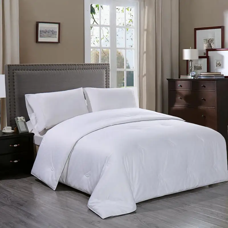 Natural Organic Pure Silk  Luxury Comforter Sets White Quilt Quilting Supplies]