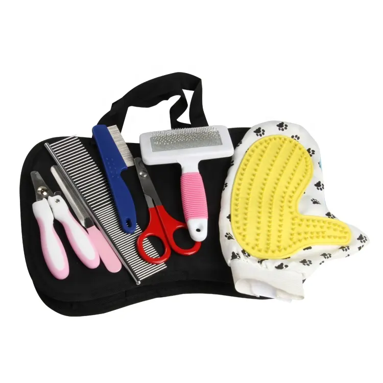 Hot Products Pet Nail Grinder Dog Grooming Tool Set, Pet Deshedding Brush Hair Remover Grooming for Dogs and Cats