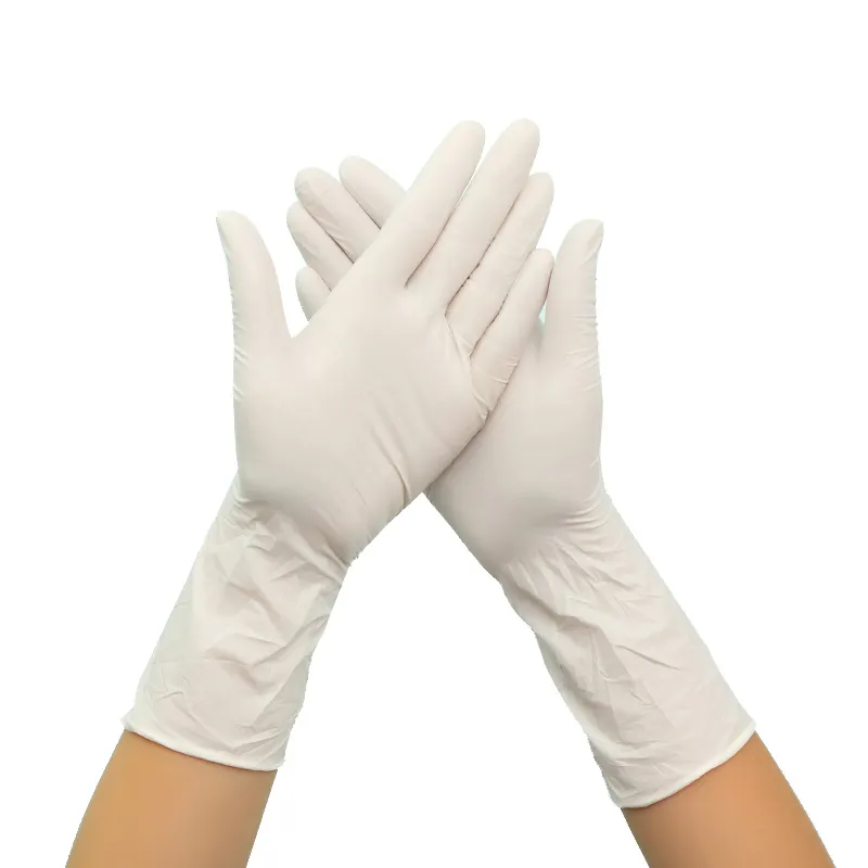 Малайзия, высококачественные латексные перчатки, одноразовые порошкообразные латексные смотровые перчатки, оптовая продажа с фабрики