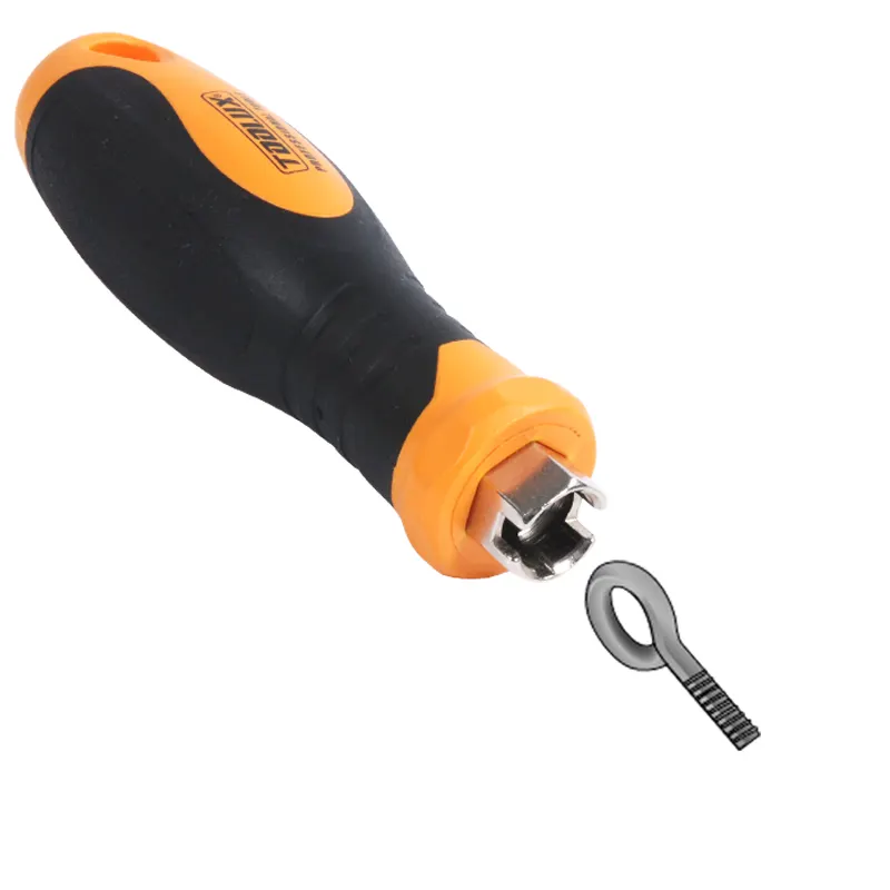 TOOLUX 6 IN 1 Factory Direct Supply Screw Driver Repair Screwdriver Set With Soft Handle