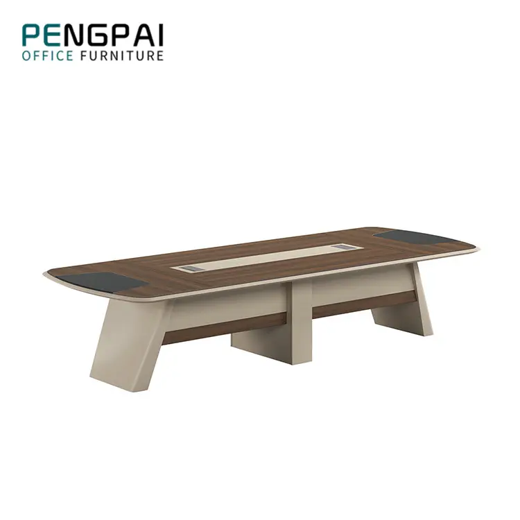 Pengpai customized high end modern large 10 person office executive conference table