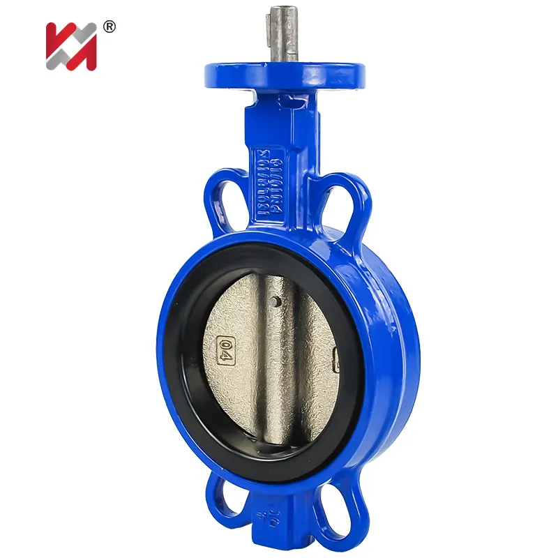 Cast iron wafer-type butterfly valve gear operated butterfly valves