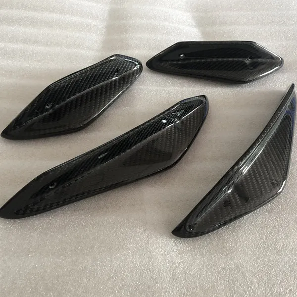 Sport style Carbon Fiber Front Canards for 380 (Exige V6)