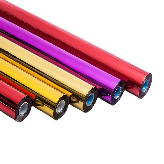 Цветная фольга цвета металлик для бумаги и пластика