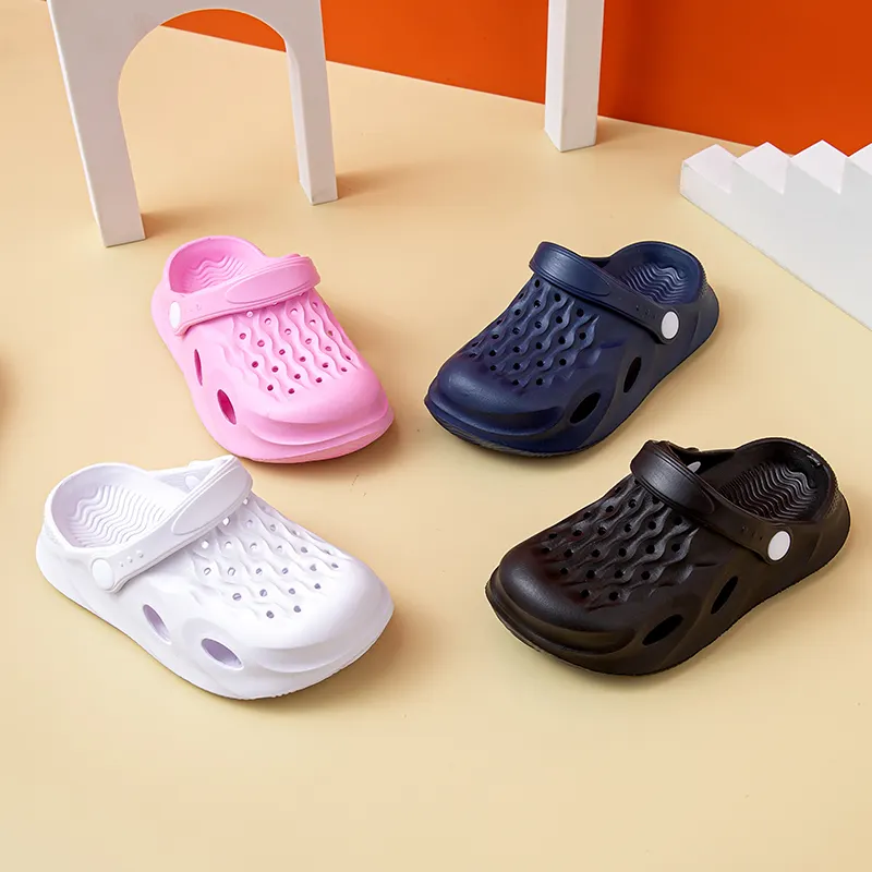 2021 New hot sell baby kid clogs children EVA garden shoes summer beach slides slippers flat sandals clogs