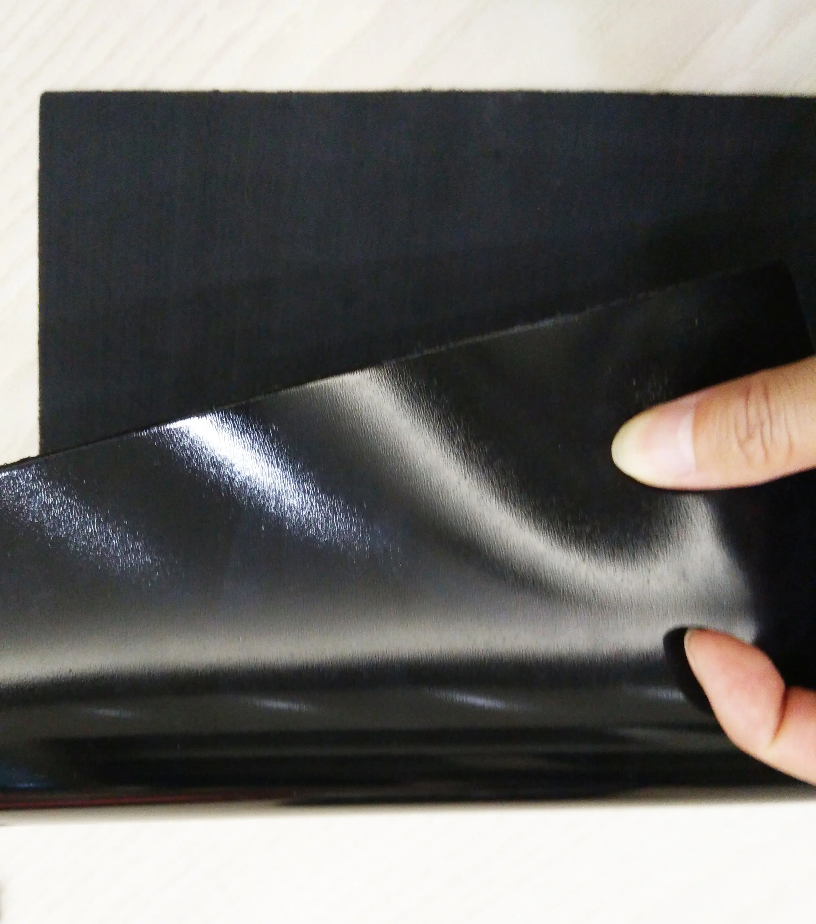 china manufacturer of high quality glossy rubber sheet for shoes