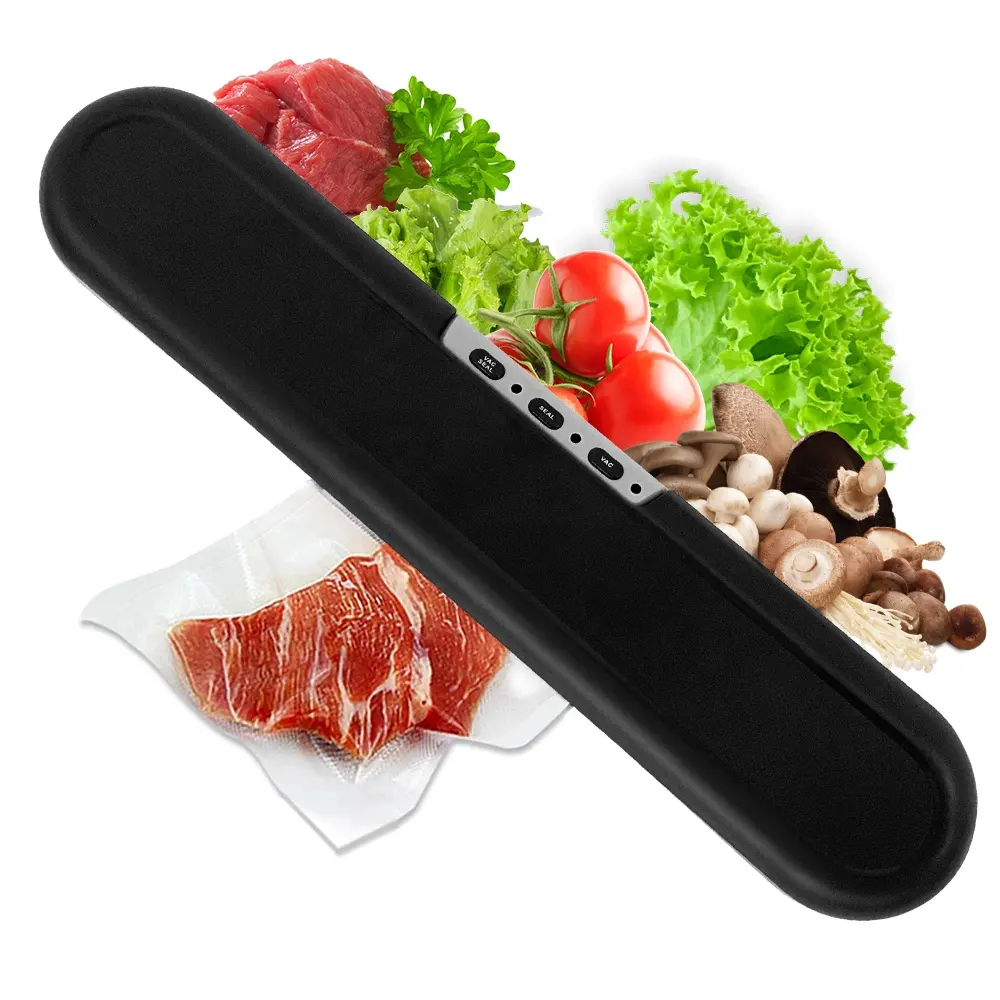 Wholesale Atuo Portable Vacuum Sealer Mini Food Sealing Machine Home Kitchen Vacuum Food Sealers