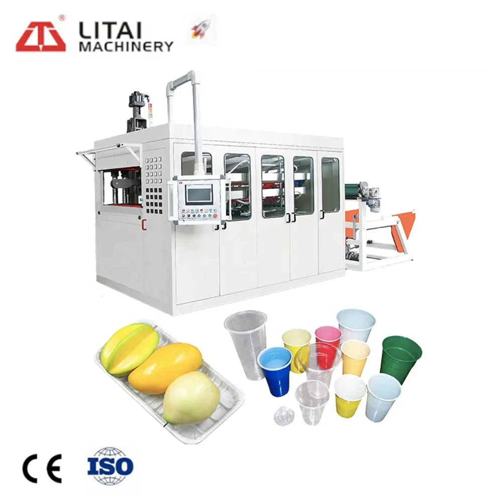 One Time Use Disposable Plastic Cup Sheet Making Machine With Reasonable Price