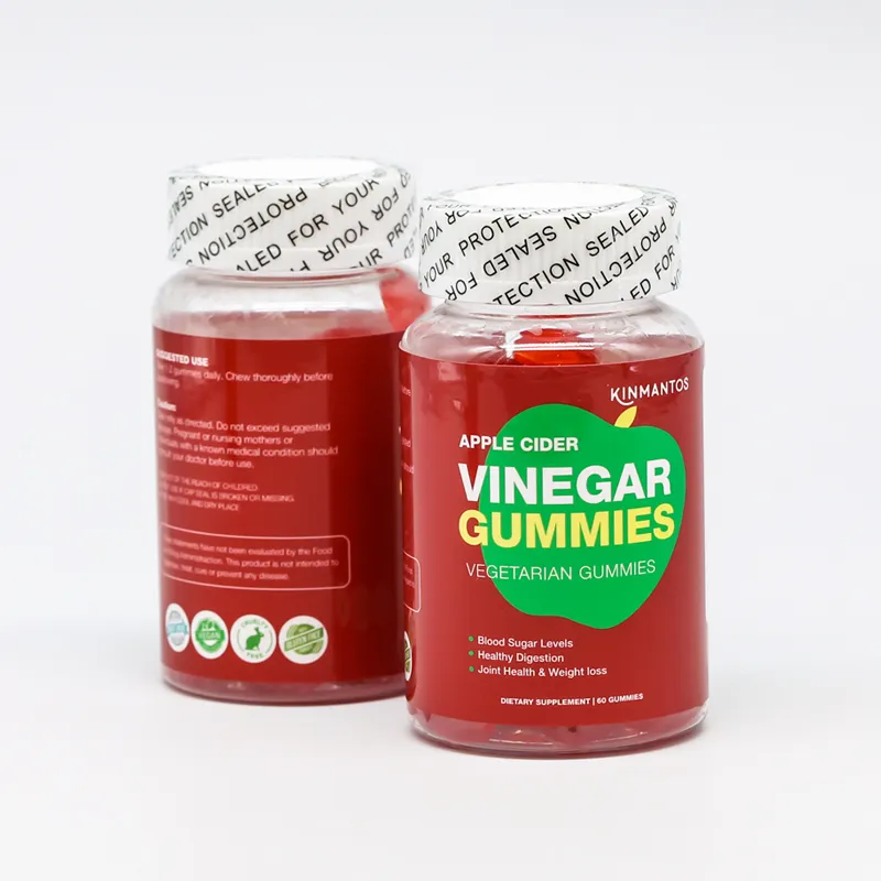 Private Label apple cider vinegar gummies for weight loss support improve immune system 60 gummies