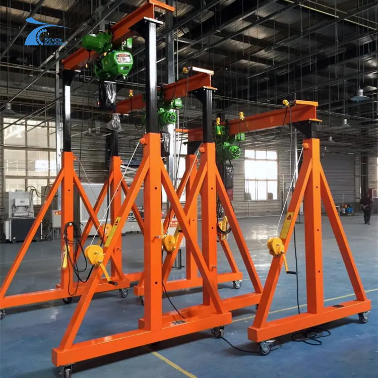 Mobile Lifting Gantry Lifting Equipment Light 5 Ton Portable Mobile 10t Small Gantry Crane Price