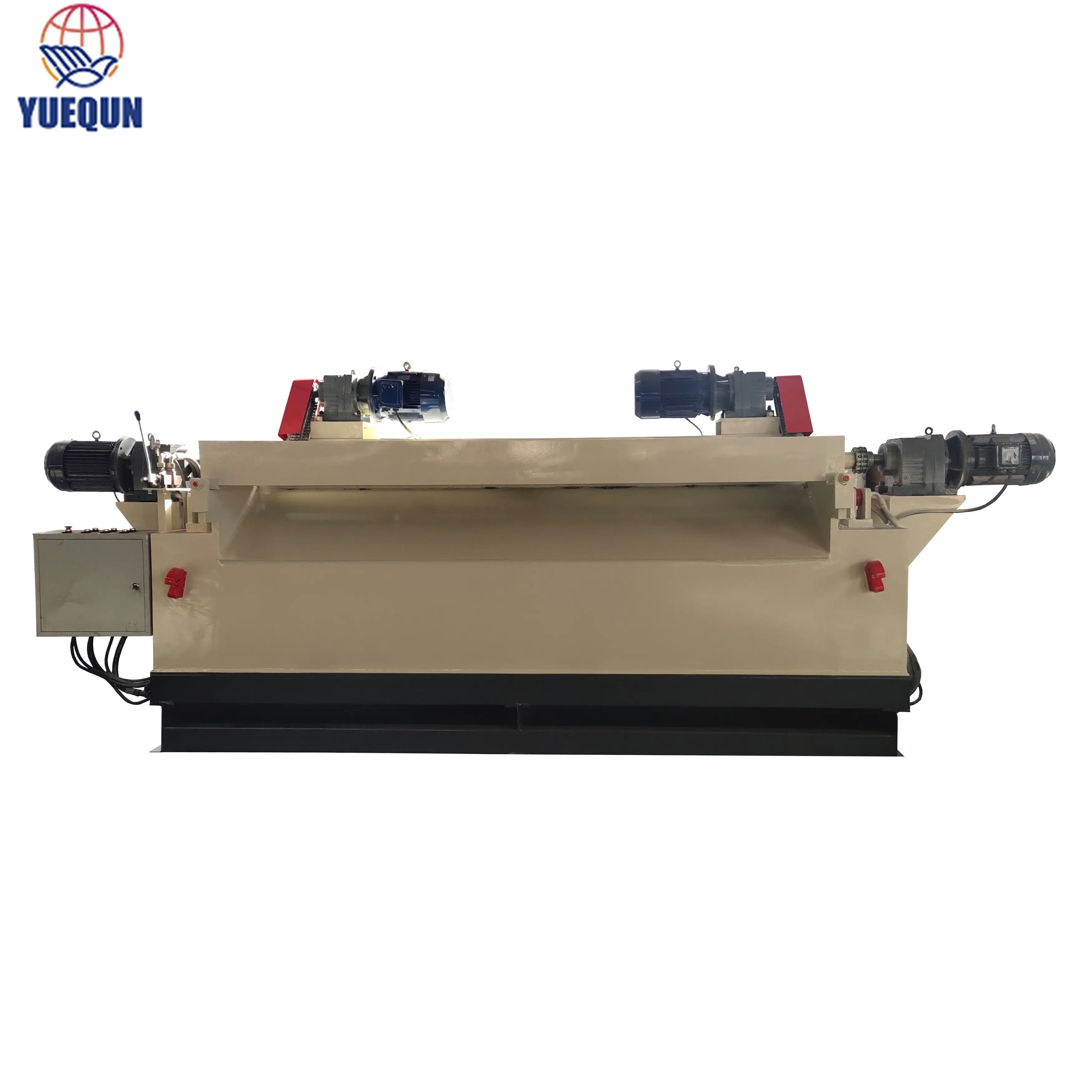 Heavy Duty Hydraulic Wood Log Debarking Rounding Machine for Veneer Peeling Line