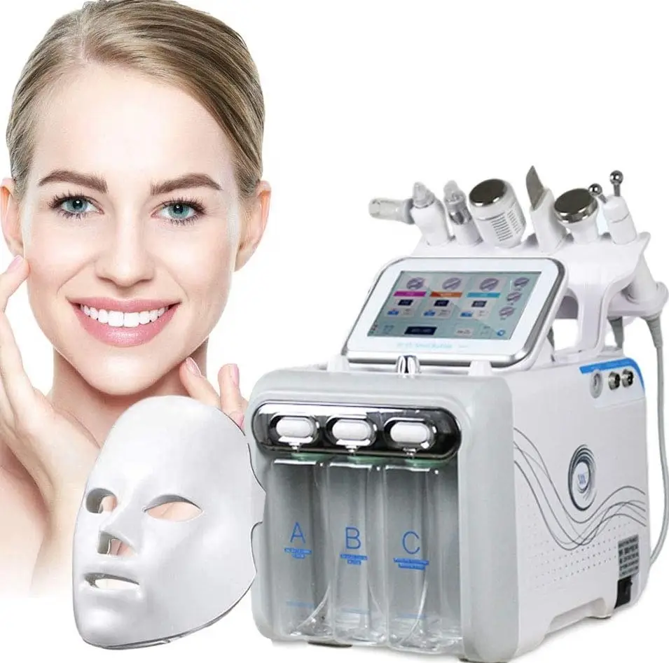 2022 top sale  portable 6 in 1 skin care beauty hydrodermabrasion facial hydra machine / microdermabrasion portable