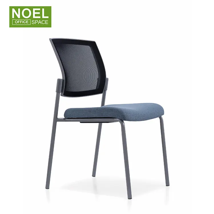 Офисная мебель высокого качества с металлической рамой, офисные стулья для посетителей