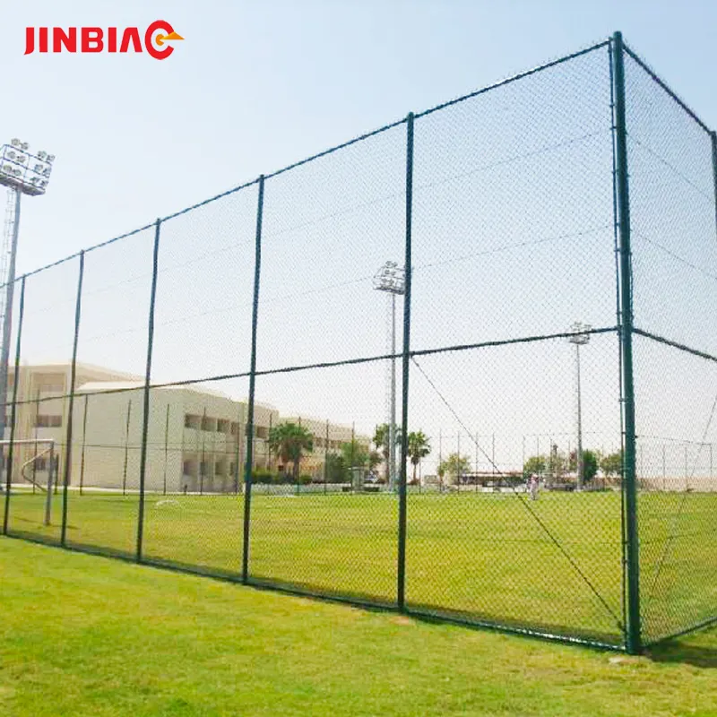 JINBIAO highway fence 9 gauge chain link fence galvanized wire iron wire for binding