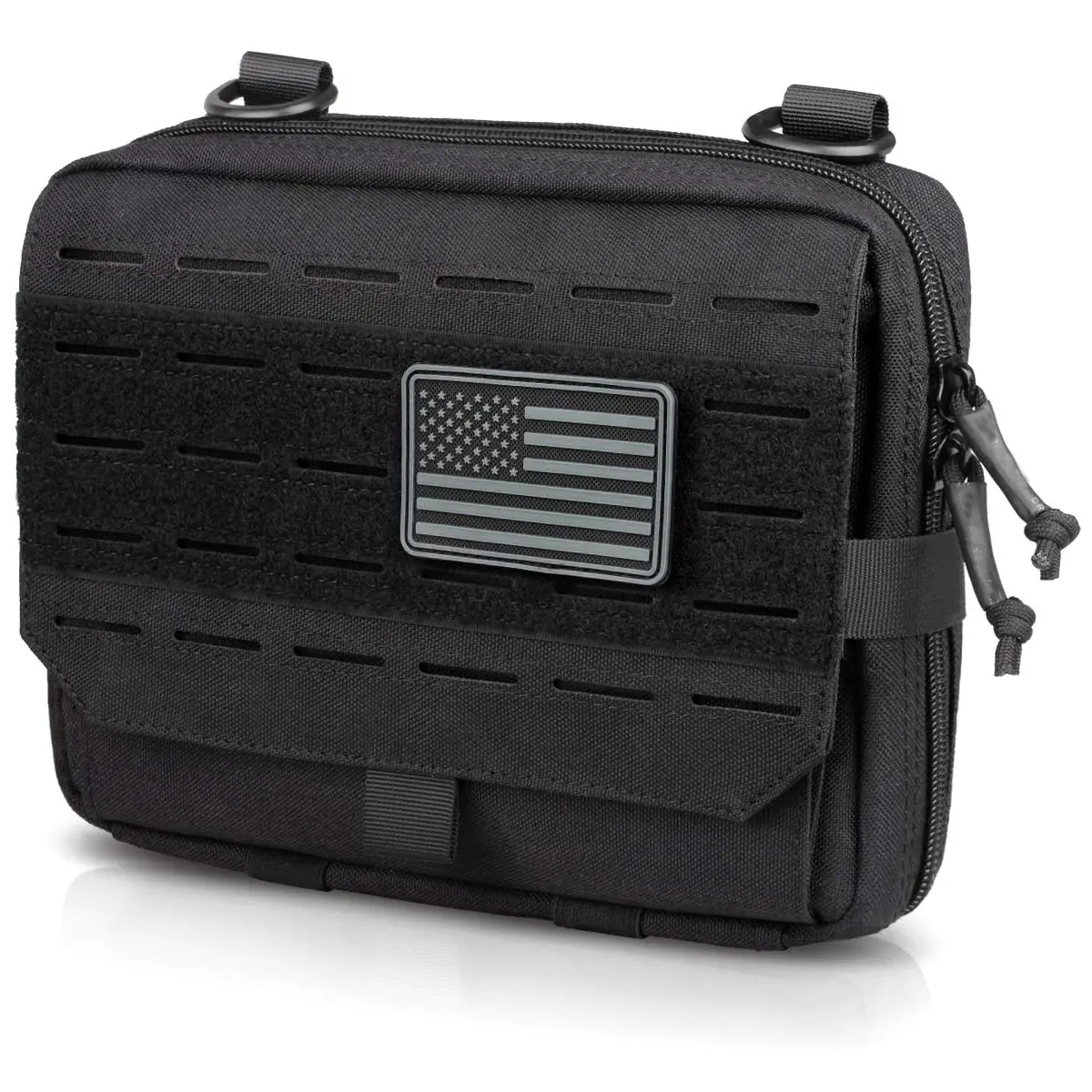 Custom Compact EDC EMT Utility Gear Pouch Tool Bag Small Belt Men Chest Medical Bag Molle Tactical Admin Bag