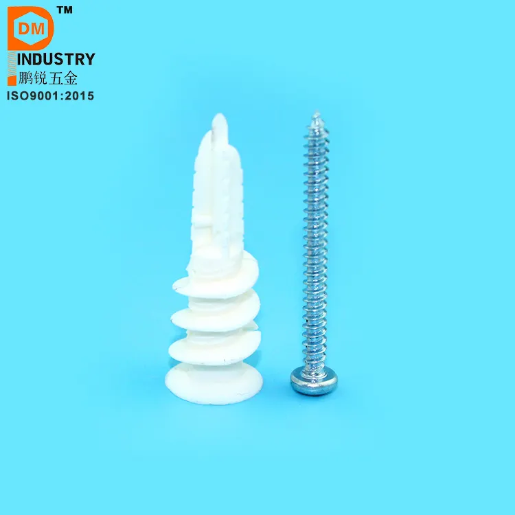 Plastic drywall anchor screw self tapping anchors