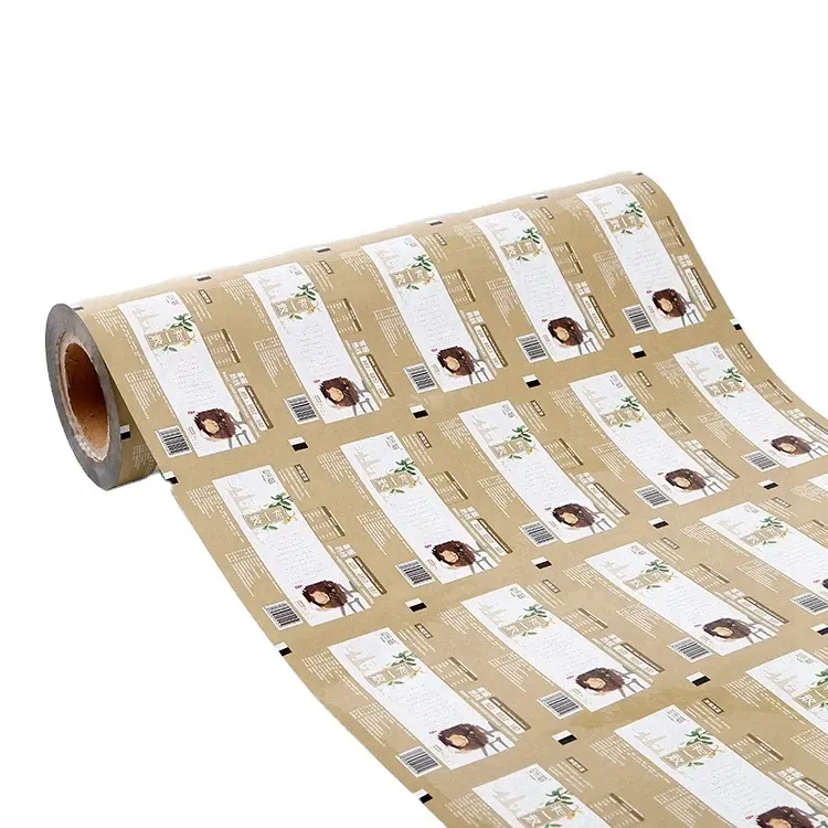 Plastic Bag Film Roll Custom Wholesale Film Roll For Plastic Bag Wet Tissues Baby Wipes Packaging Plastic Film Roll