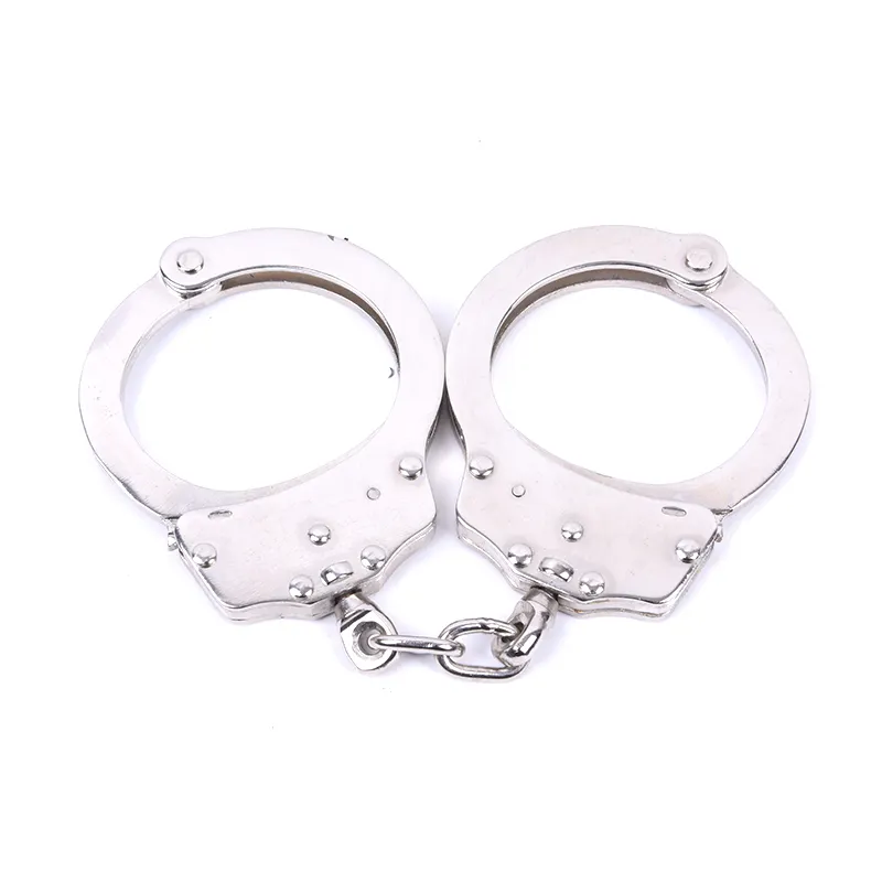 custom professional metal flexible steel carbon hinged handcuffs