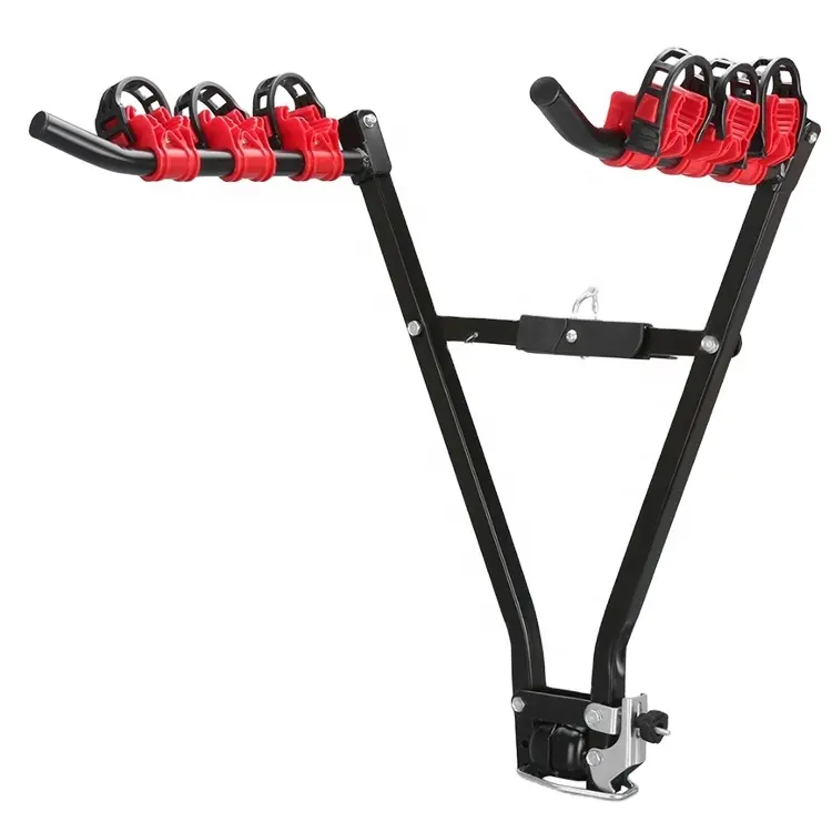 Towbar mounted 3 bike rack / Detachable tow ball 4 bike carrier / Tow bar 2 cycle carrier Towball