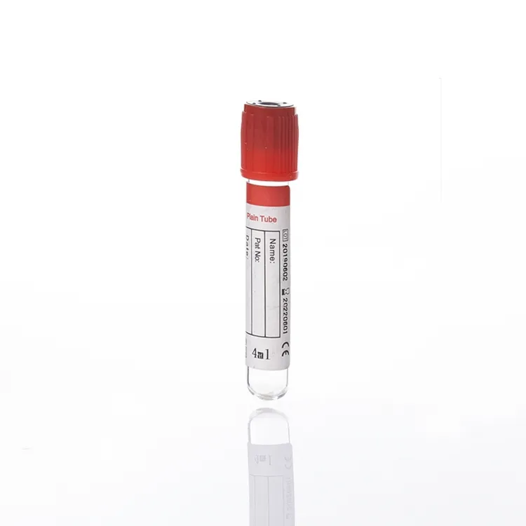 Лаборатория 10 мл простая без добавки Сыворотка для сбора крови вакуумная трубка