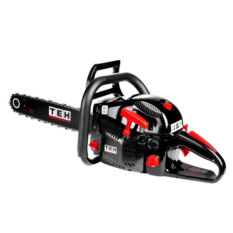 TEH 2400W Chainsaw 20 Inch Single Cylinder Steel Trees 52cc Gasoline Branded Petrol Chain Saw Prices Motorlu Testere