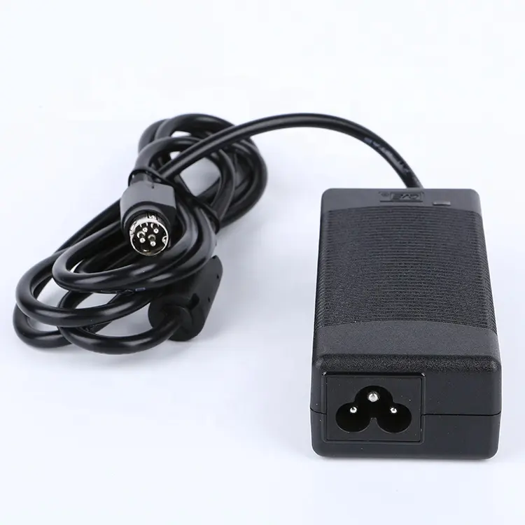 GVE brand C6 AC inlet switching power adapter 60W 24V 2.75A 12V 5A AC DC adapter CE GS SAA KC KCC PSE certified