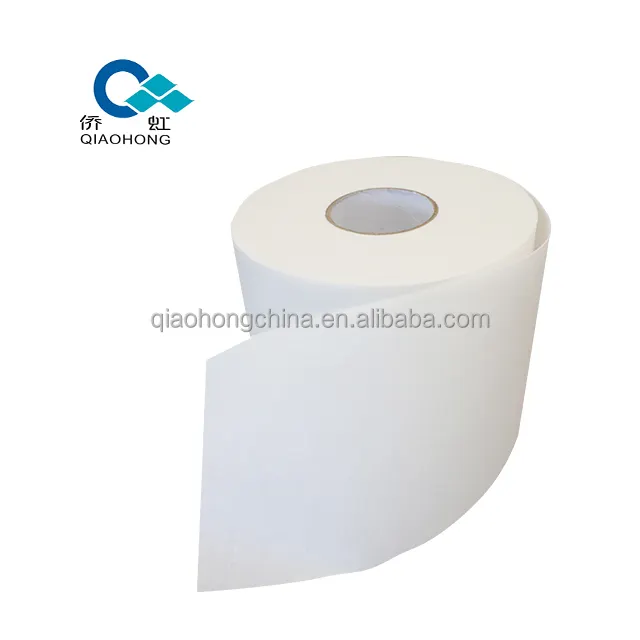 Qiaohong factory 80gsm Thermo Bonded Napkin raw materials diaper raw mater for Absorbent core for Sanitary pads airlaid