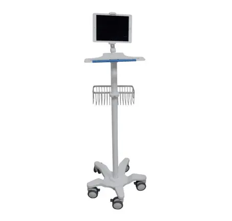High Quality Silent Wheels Rolling Stand For Ipad laptop Medical Computer Workstation Trolleys For Hot Sale