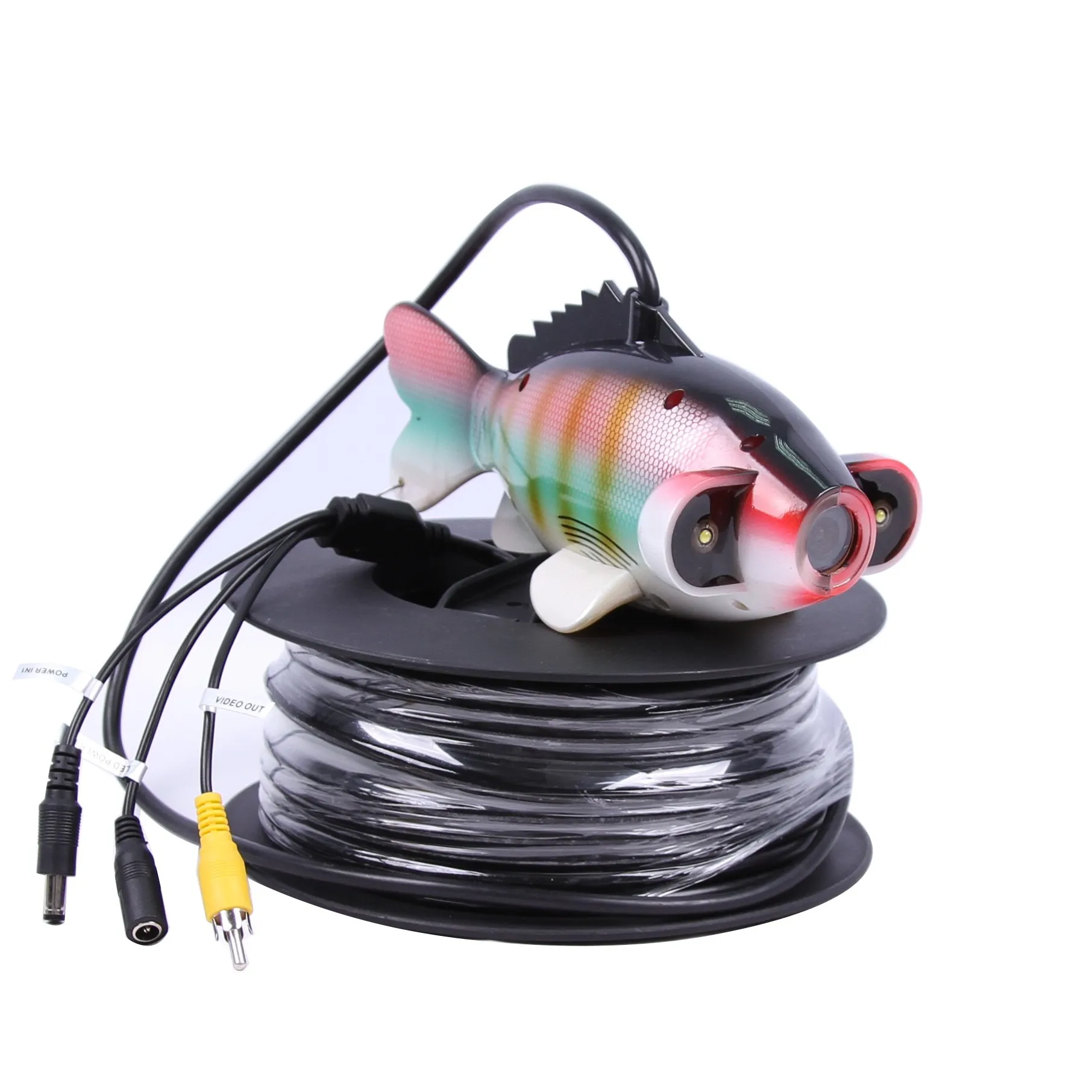 700TVL color CCD Waterproof Fishing Underwater Camera at 20m to 300M cable