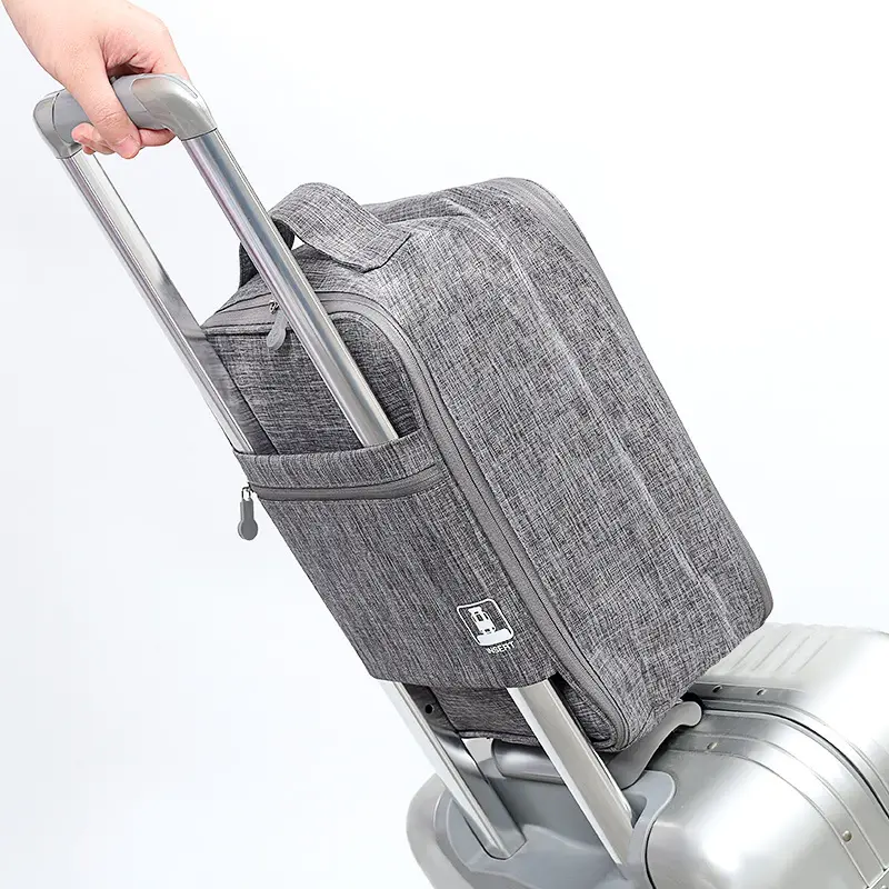 Wholesale Waterproof Storage Sport Organizer Shoe Set Bag Polyester Zipper Travel Shoe Bag
