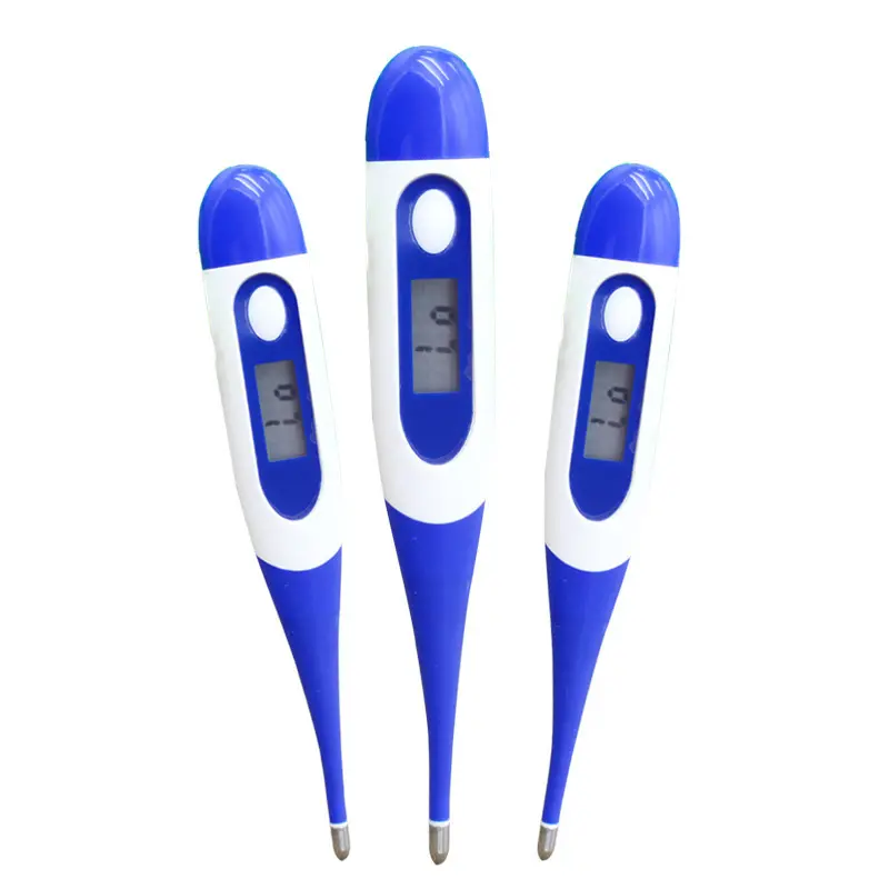 Цифровой электронный водонепроницаемый термометр для младенцев и детей с мягкой головкой оральный термометр