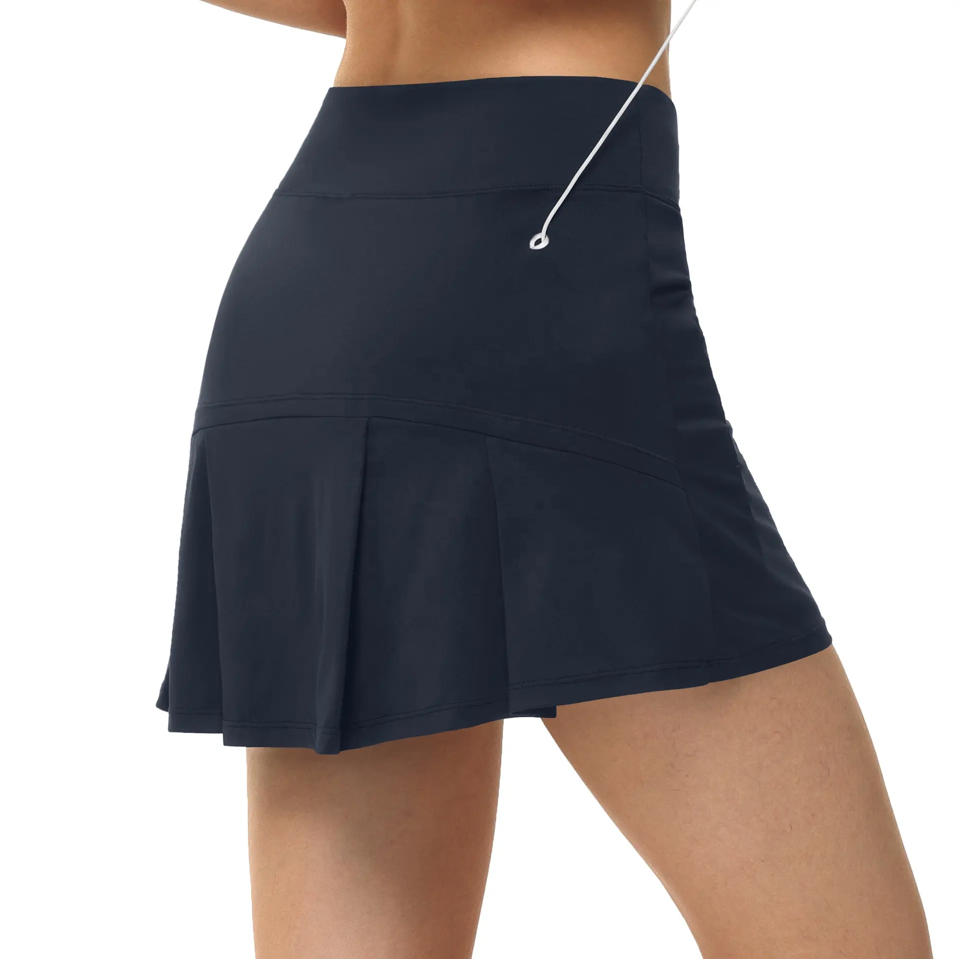 Женская спортивная плиссированная юбка для гольфа Cowinner с шортами и карманами для бега, тенниса, тренировок