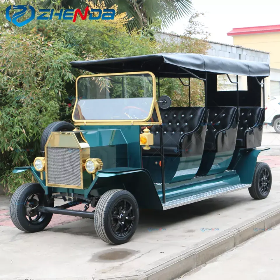 Factory Prices 6 Seat Convertible Electric Classic Car Vintage Car With High Quality