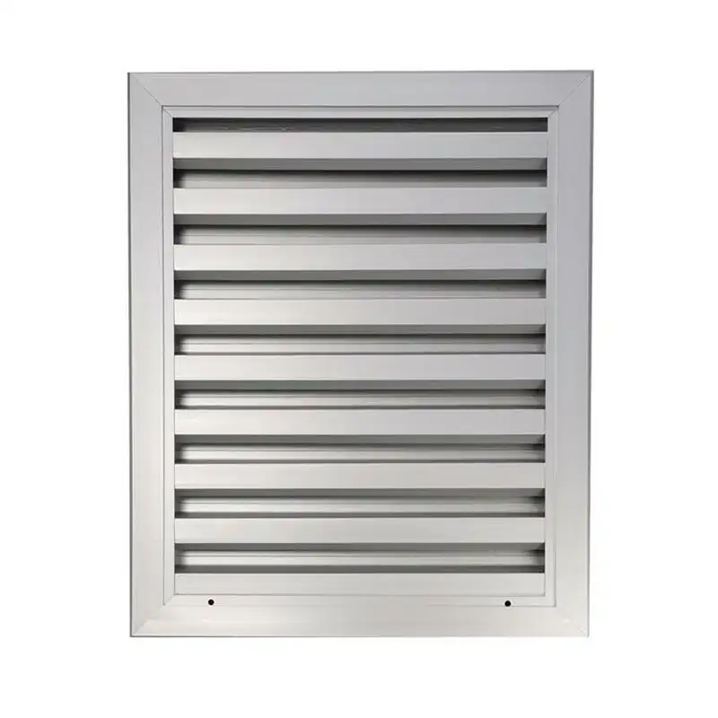 Integrated IP54 ventilation and dust filtered aluminum filter louver for Energy storage Container