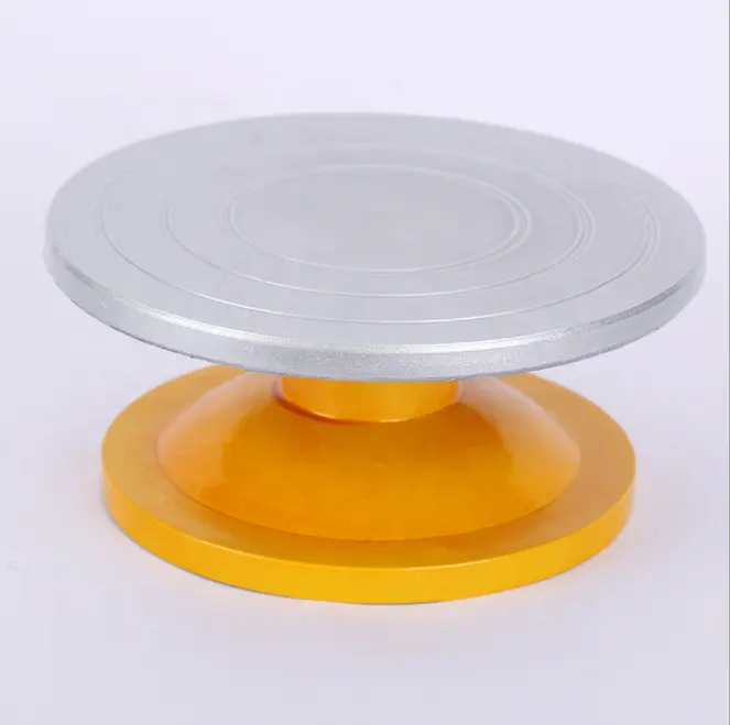 Professional Plastic Turntable Pottery Clay Sculpture Tools 360 Flexible Rotation