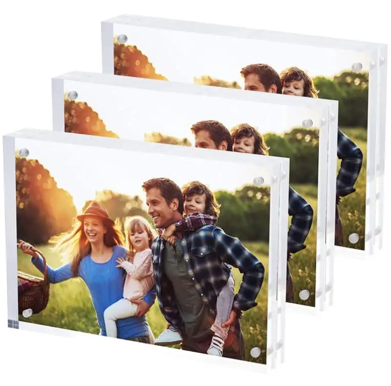 2022 hot sale strong magnet acrylic photo frame
