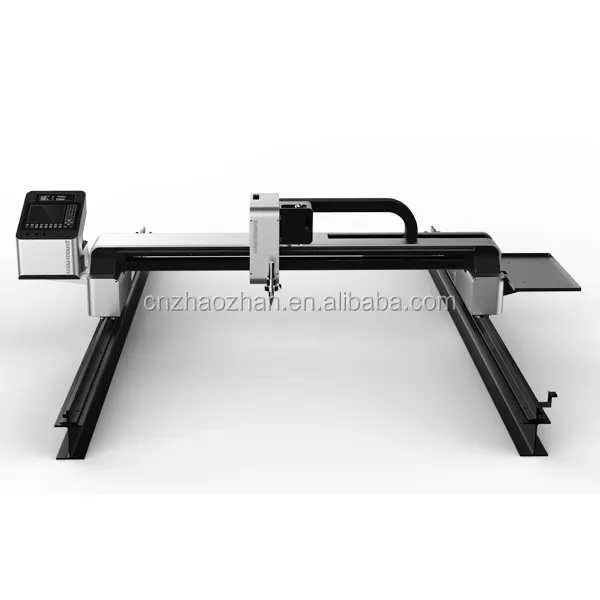 ZHAOZHAN newest MINI KING gantry style or table style cnc plasma and flame cutting machine