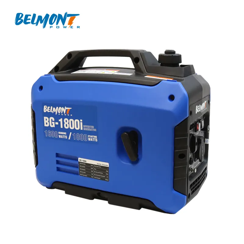 Portable DC Output 12V 8.3A 1.8KW Petrol Generator Gasoline Inverter Generators