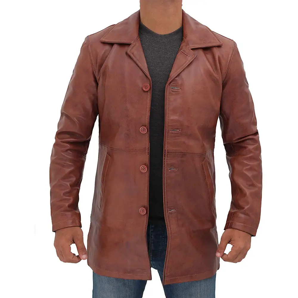 Куртка из натуральной кожи на заказ, оптовая продажа, куртка из воловьей кожи для мужчин, куртка на заказ