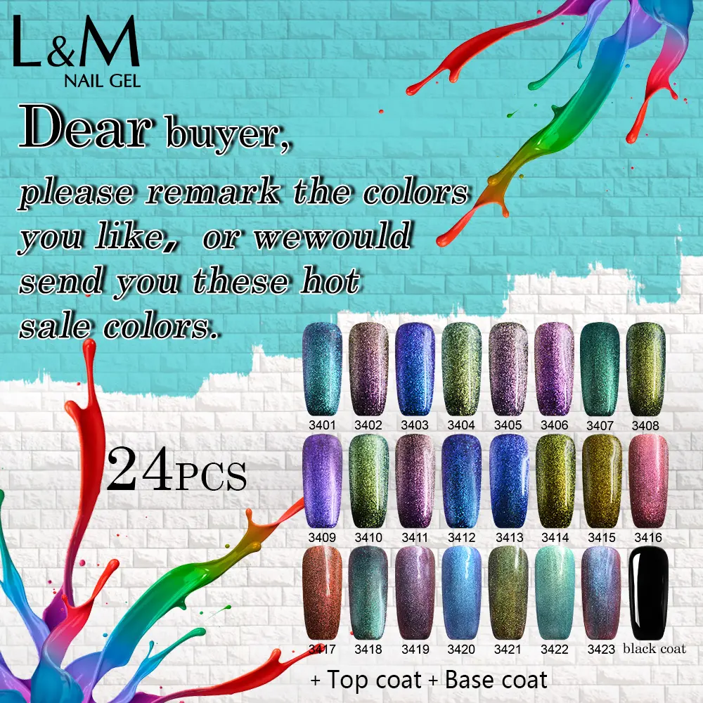 L M Wholesale Ibdgel Gel Nail Polish Color Chameleon Effect Uv Gel