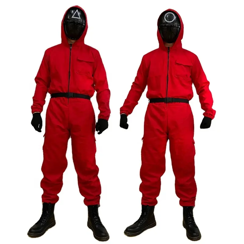 Squid Game Cosplay Jumpsuit Halloween Party Costume